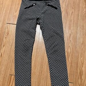 Chic Kids' Polka Dot Leggings - Black and White